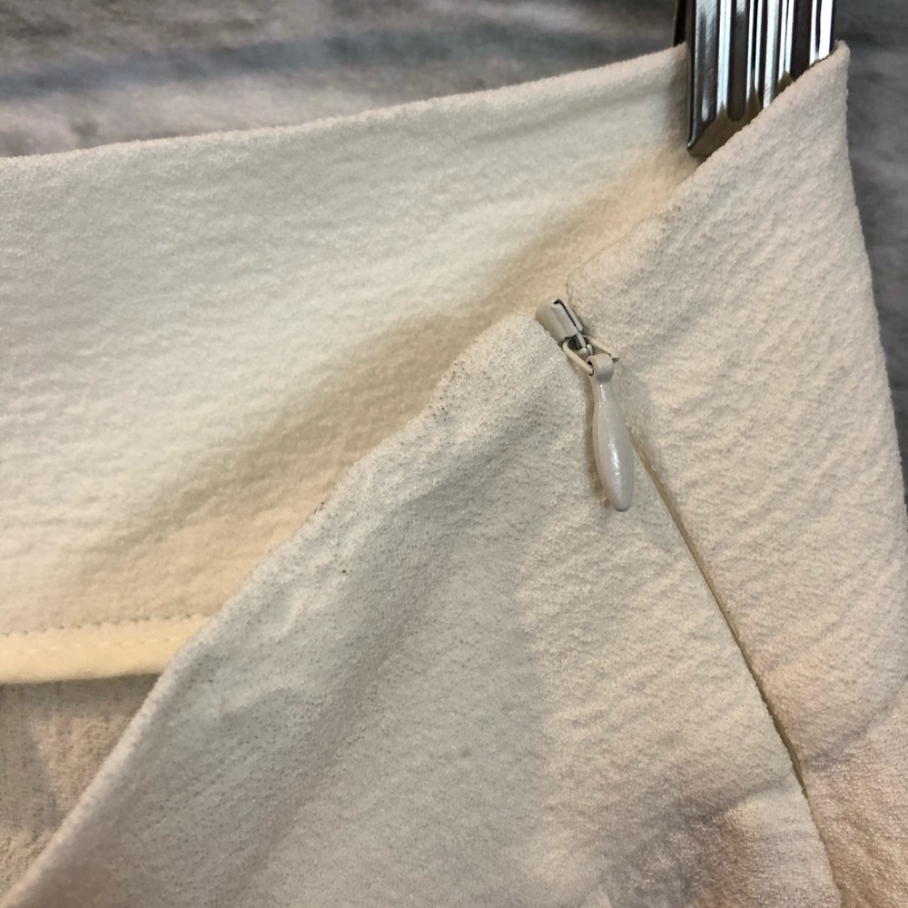 NWT Sita Murt White Embossed High Waisted Trousers - Picture 7 of 8